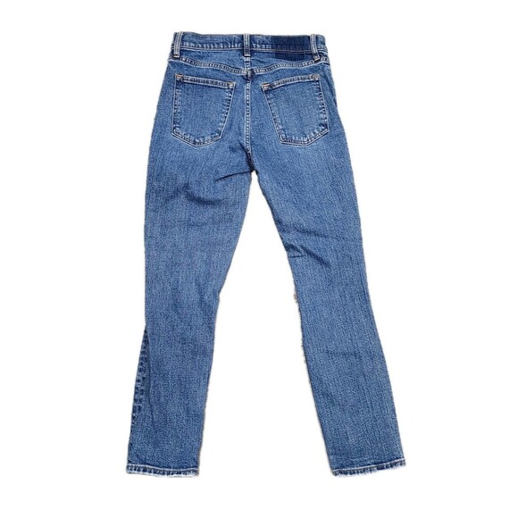 Abercrombie Fitch Jeans Womens Blue Stone Wash The Skinny High Rise Denim 26/2S - Picture 2 of 7